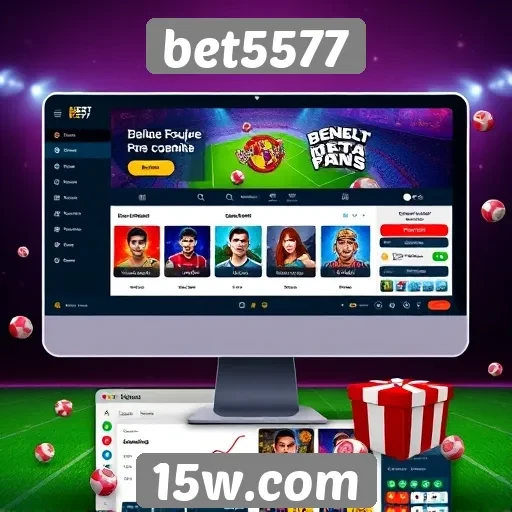 Interface do Bet5577 é amigável para iniciantes